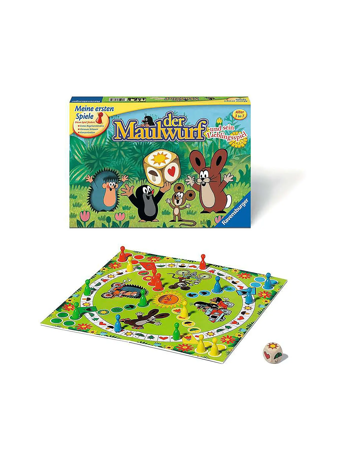 RAVENSBURGER | Brettspiel - Der Maulwurf und sein Lieblingsspiel | 